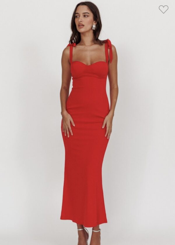 Maxi Red Dress